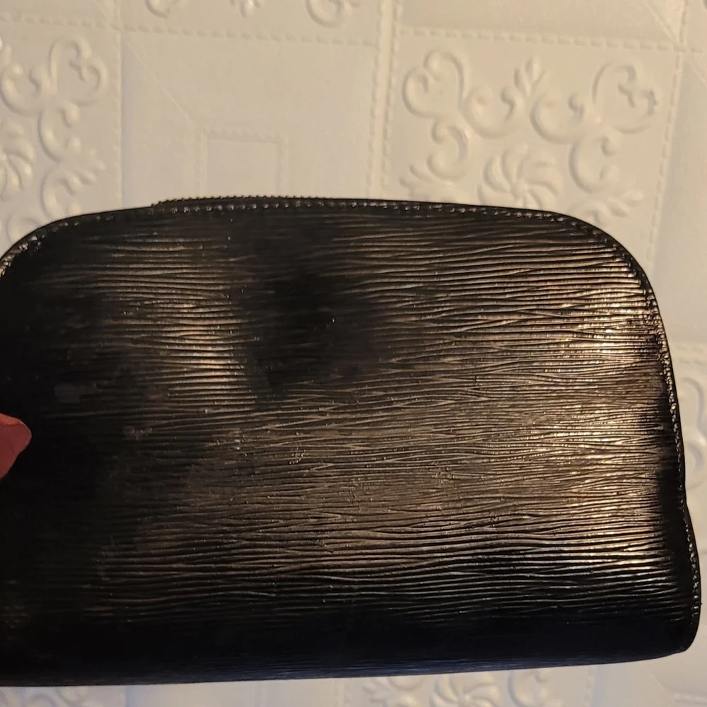 Louis Vuitton Louis Vuitton Epi Leather Dauphine MM Clutch TOILETRY MAKEUP BAG